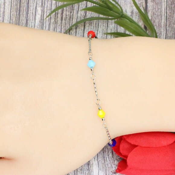 "Trendy Handmade Bracelet – A Stylish Gift for Women & Girls, MAR091620 - Picture 2 of 10